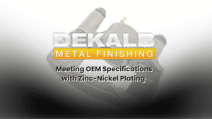 meeting automotive specs for zinc nickel plating services